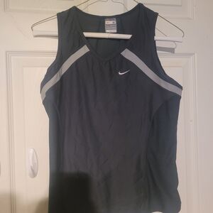 Nike Gray Athletic Tank Top